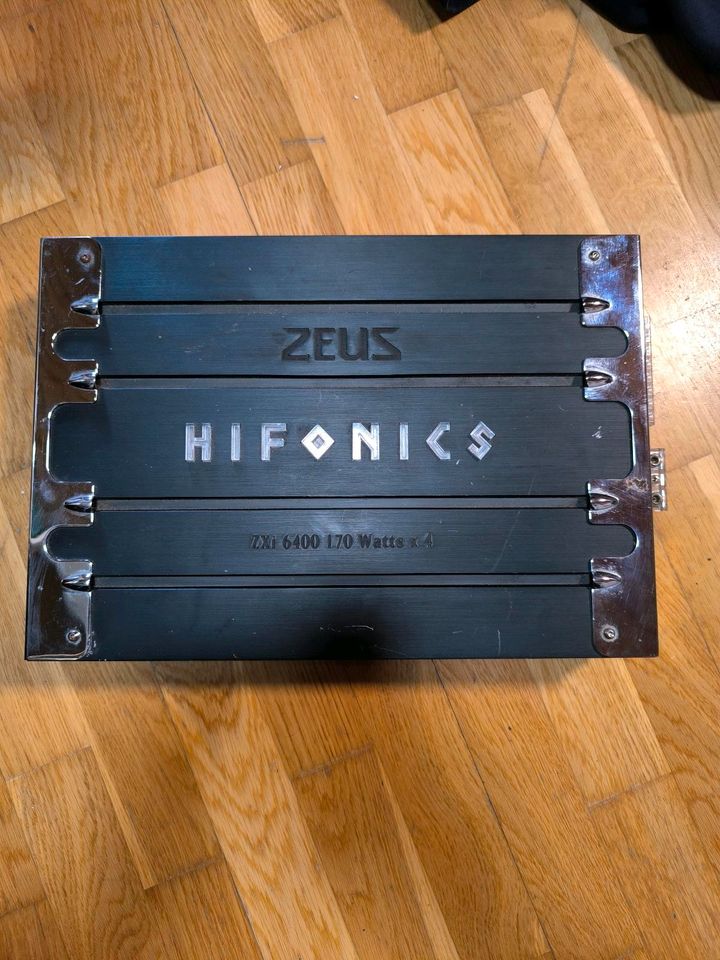 Hifonics Zeus Verstärker ZXi6400 170 Watts x4 in Rosenheim