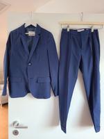 Kommunion Anzug blau mit Hemd und Krawatte Gr. 140 Baden-Württemberg - Stutensee Vorschau