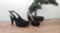 Peeptoe High Heels schwarz 38 Damen Absatzschuhe Kleid Pumps Bielefeld - Schildesche Vorschau