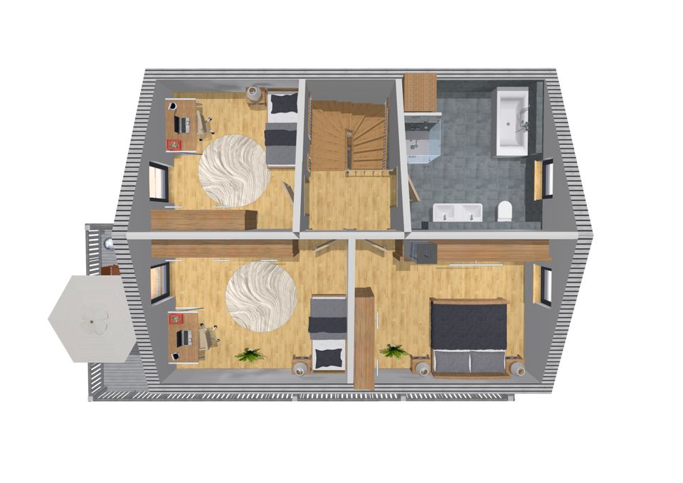 *NEUBAU* Einfamilienhaus in traumhafter Siedlungslage "Am Sonnenhang" in Ortenburg