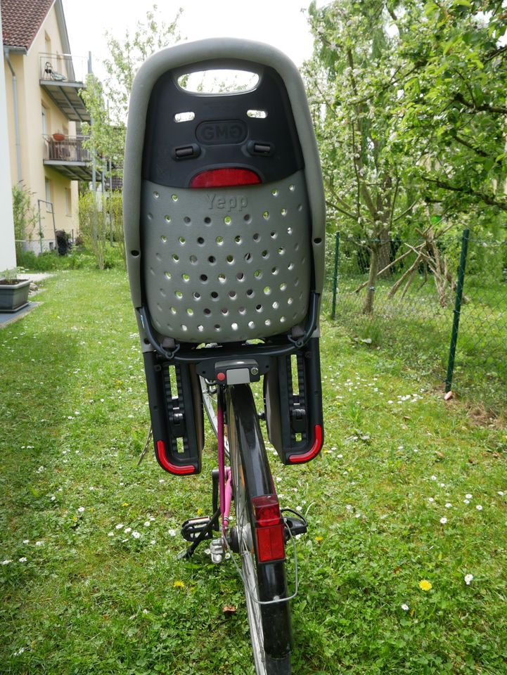 Thule Yepp Maxi Fahrradsitz silber - top in Olching