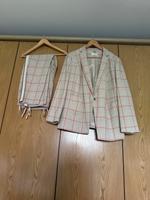 Blazer und Jogpants mit Glencheck-Karo Niedersachsen - Stade Vorschau