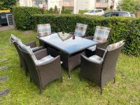 Gartenmöbel PolyRattan / Tisch + 6 Stühle mit Polster Baden-Württemberg - Murr Württemberg Vorschau