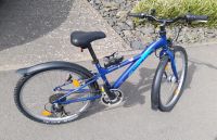 Fahrrad Noxon 24" blau Hessen - Haunetal Vorschau