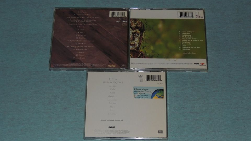 ELTON JOHN Sammlung (3CDs) in Hamburg