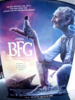 Film Plakat Kino Movie Poster BFG Big Friendly Giant ca.1,5 x1,2m Wurster Nordseeküste - Dorum Vorschau