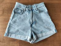H&M MOM Jeans Shorts Gr. 34 Ultra High Waist Mädchen wie NEU Bayern - Unteregg Vorschau