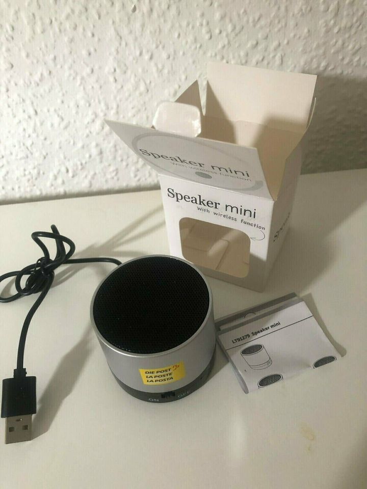 Mini Lautsprecher Speaker LT91279 3W Kabelloser Lautsprecher 2 St in Berlin