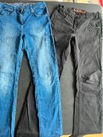 Jeans dünne Jeans blau schwarz Skinny Gr. 152 Baden-Württemberg - Freiburg im Breisgau Vorschau