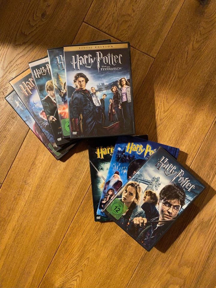 DVD Harry Potter, Komplett in München