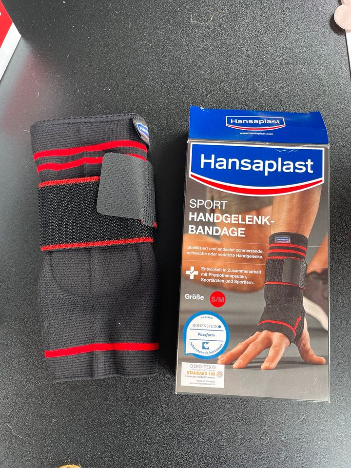 Hansaplast Sport Handgelenk Bandage Größe S/M - NEU in Wunstorf