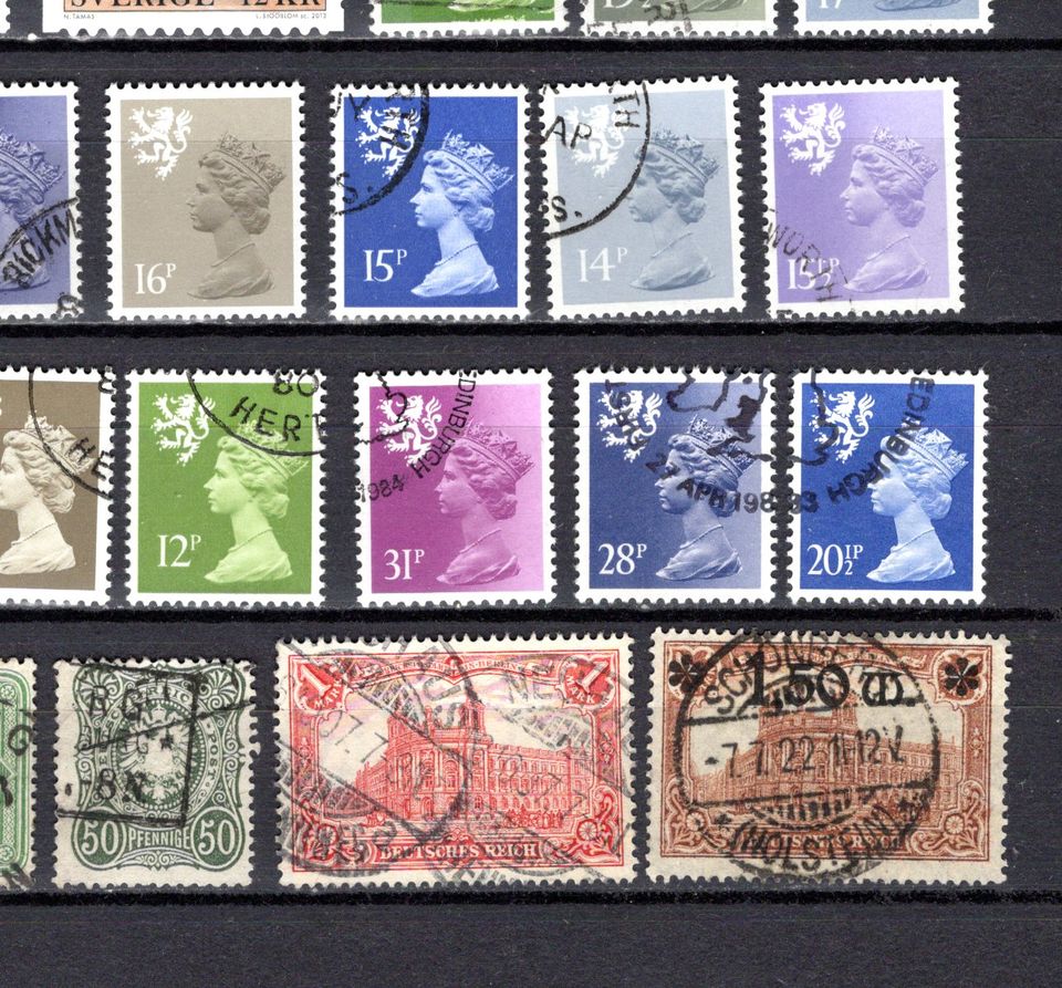 Alte Briefmarken Europa in Werder (Havel)