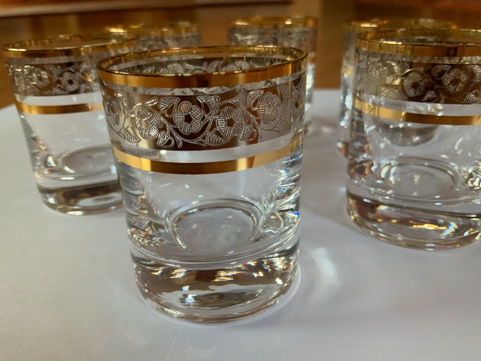 Schöne Schnaps- Wodkagläser Bohemia-Glas in Dettenhausen