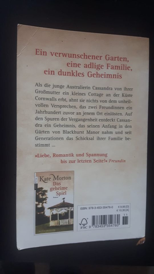 Kate Morton Der verborgene Garten Buch in Rheinbach