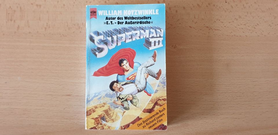 WILLIAM KOTZWINKLE "Superman III"-Buch in Bad Bramstedt
