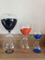 Sanduhren 3 Stück aus Glas verschiedene Laufzeiten Nordrhein-Westfalen - Siegburg Vorschau