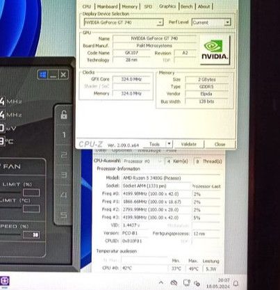 AMD Ryzen 5 3400G + 16GB DDR4 + 500GB NVMe + Radeon  Vega 11 uvm. in Kruft