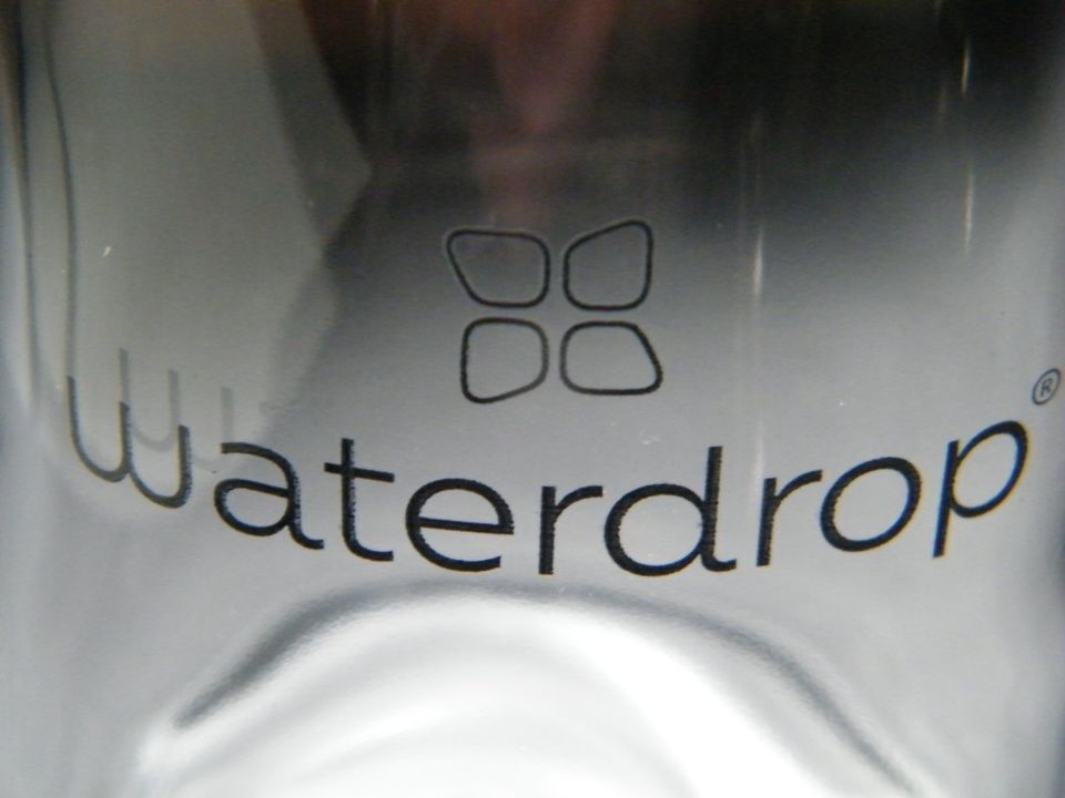 WATERDROP TRINKFLASCHE EDITION GLASS BOTTLE  BOROSILIKATGLAS in Nennhausen