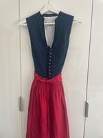 Wenger Dirndl Gr. 38 mit roter und grüner Schürze München - Sendling-Westpark Vorschau