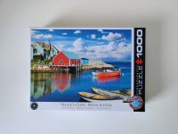 Eurographics Puzzle, 1000 Teile, "Fischerhütten" in Peggy's Cove Kreis Ostholstein - Heiligenhafen  Vorschau