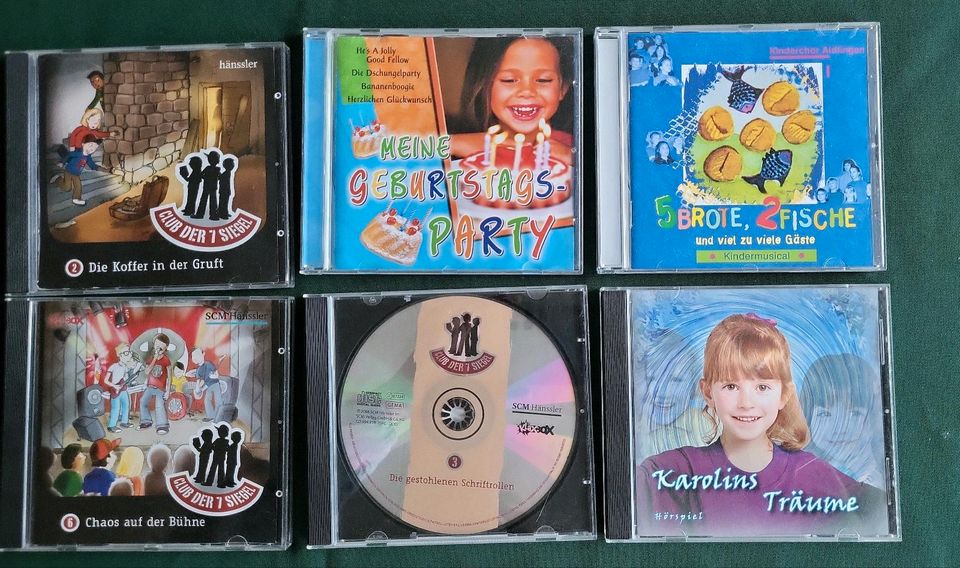 CD'S Christliche Hörspiele für Kinder je.3 € in Lage