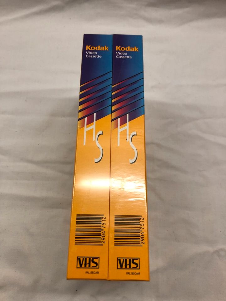 VHS Kassetten Kodak E-240 2er Pack NEU in Bad Fallingbostel