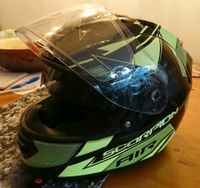 Motorradhelm Scorpion EXO 1200, schwarz/grün, Größe S Hessen - Ahnatal Vorschau