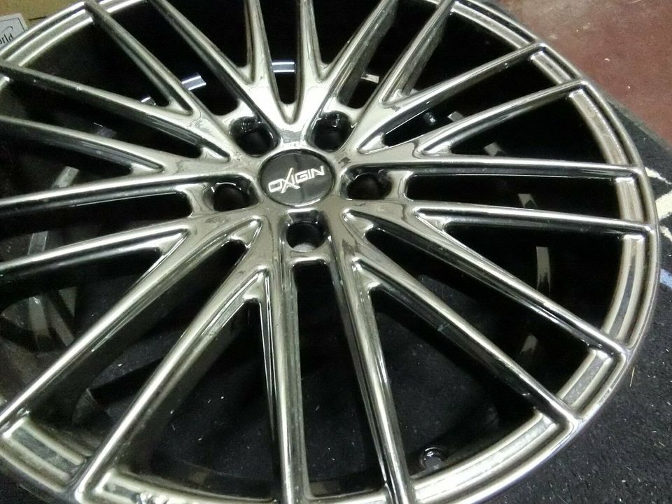 Alufelge Oxigin 19 Oxspoke Dark Chrome 8,5 x 19 LK 5/108 ET 45 in Speichersdorf