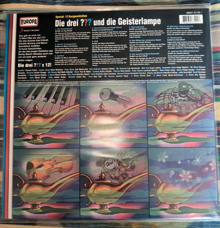 Die drei Fragezeichen ??? Und die Geisterlampe Pictures LP in Bochum