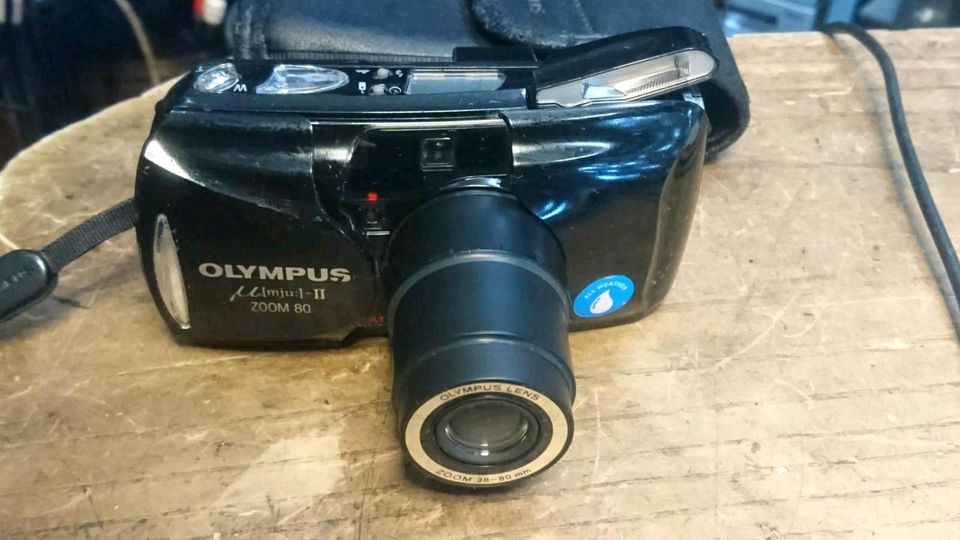 OLYMPUS Mju-II ZOOM 80, Analog-Kamera mit neuer Batterie!! in Berlin