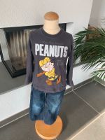 Benetton Shirt Langarmshirt Gr. 110 116 Charlie Brown Peanuts Bochum - Bochum-Nord Vorschau