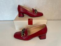 högl Damen Pumps mit Blockabsatz Oldkid-Leder Cherry Rot Gr. 38 Kreis Ostholstein - Eutin Vorschau