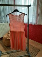 Kleid/ Skaterkleid, Chiffon mit Spitze (rosa, American Apparel) Rheinland-Pfalz - Guldental Vorschau