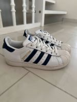 Adidas Superstar weiß/blau Baden-Württemberg - Villingen-Schwenningen Vorschau