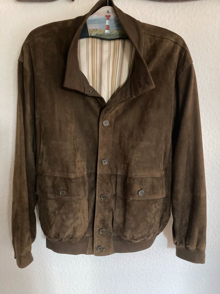 Herren  Ziegenvelours Blouson in Glückstadt