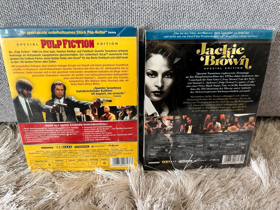 Pulp Fiction/Jackie Brown/Special Edition/Blu Ray/Sammlung in Frankfurt am Main