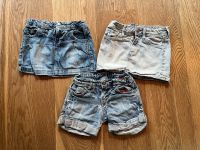 3x Zara und H&M Jeans Shorts Rock im Set 104 Hamburg-Nord - Hamburg Winterhude Vorschau