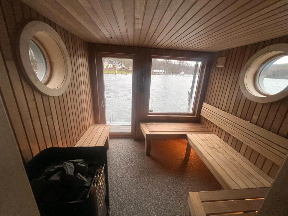 Sauna auf dem Werbellinsee/Saunafloß/Saunaboot ganzjährig in Joachimsthal