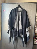 schal poncho uniqlo blau cape Berlin - Treptow Vorschau