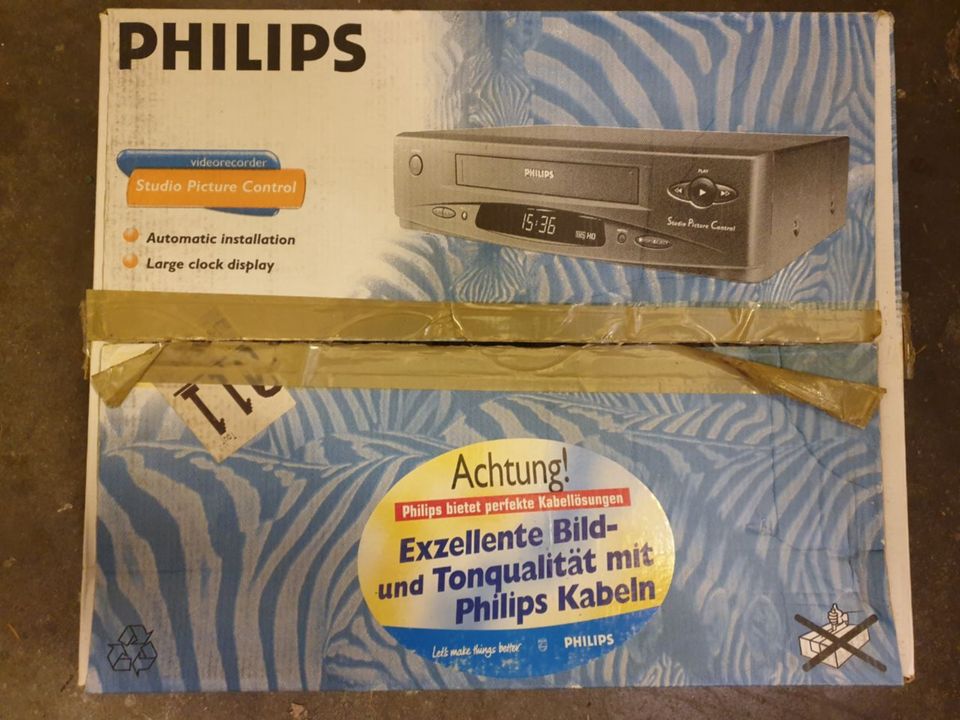 Philips VR171/02 · VHS-Videorecorder Fernbedienung Anleitung OVP in Berlin