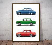 Poster Wartburg 311, 353 und 1.3 Neu DDR Sachsen - Grüna (Sachsen) Vorschau