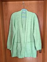 Street One Cardigan Strickjacke lang Gr. 38 grün meliert Sachsen - Großrückerswalde Vorschau