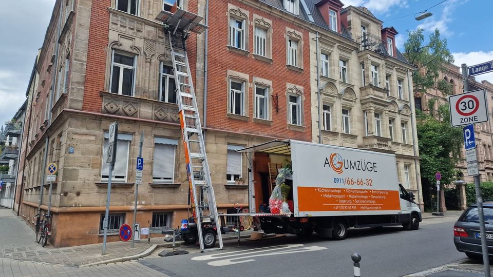 Umzüge, Möbeltransport, Möbelmontage, Einlagerung, Entsorgung in Nürnberg (Mittelfr)