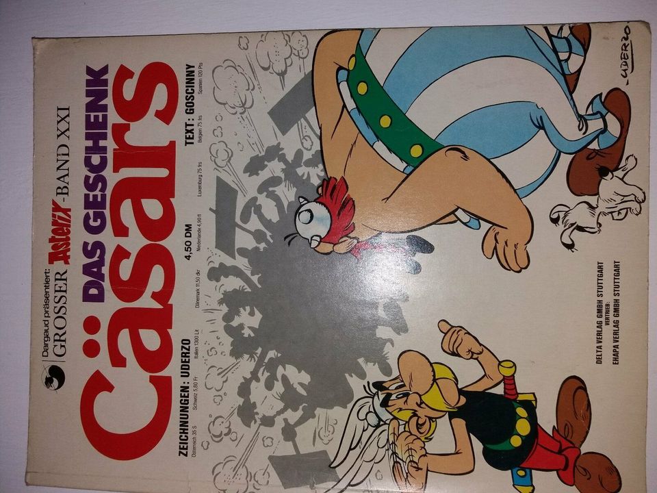 Asterix Band XIV, XII, XXI - gemäß Fotos in Wallerfangen