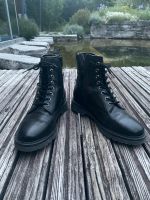 Boots Veganes Leder Kunstleder schwarz Stiefel Stiefeletten Bayern - Wurmsham Vorschau