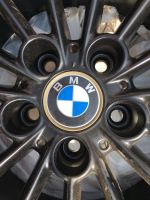 Verkaufe original BMW Felgen schwarz Matt gepulvert Hessen - Wolfhagen  Vorschau