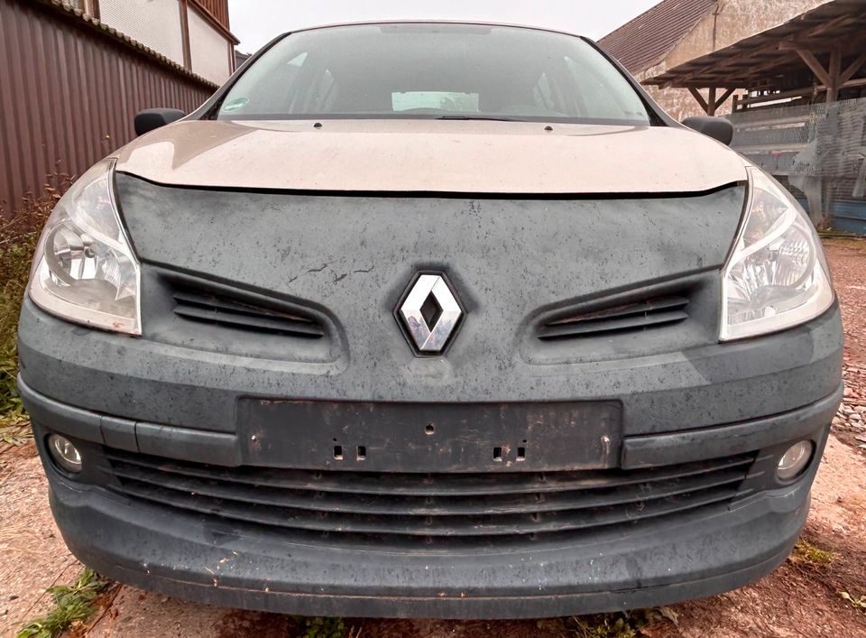 Schlachtfest Renault Clio III kW 55 PS75 in Bad Frankenhausen/Kyffhäuser