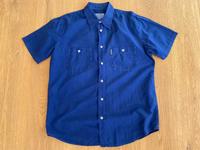 Armani-Jeans_Kurzarm-Hemd Herren_dunkelblau Gr. M/L_TOP Zustand Kr. München - Ismaning Vorschau