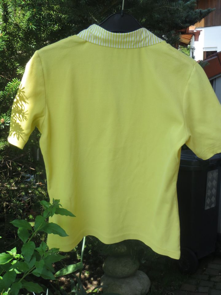 flottes, gelbes T.Shirt von Gerry Weber Gr. 38 in Aßling