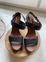 Ledersandalen mit Absatz von Marc O‘Polo Schleswig-Holstein - Rickling Vorschau